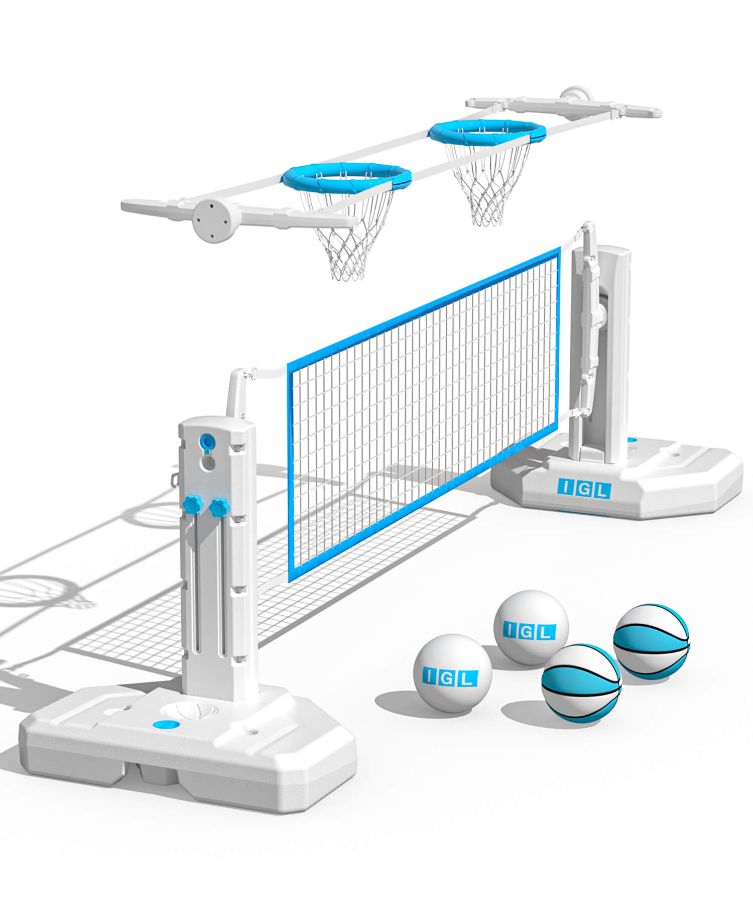🏐 IGL DunkSplash Spike – Poolside Volleyball Set