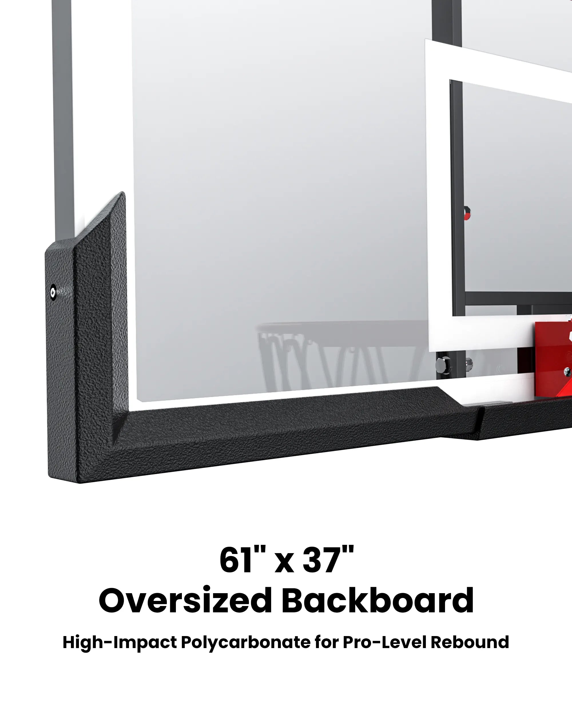 Titan Flex 60" Portable Basketball Hoop with Backboard