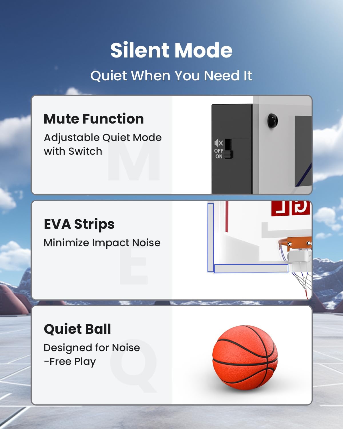 IGL Wallrrior Mini Wall Mount Basketball Hoop with Scoreboard