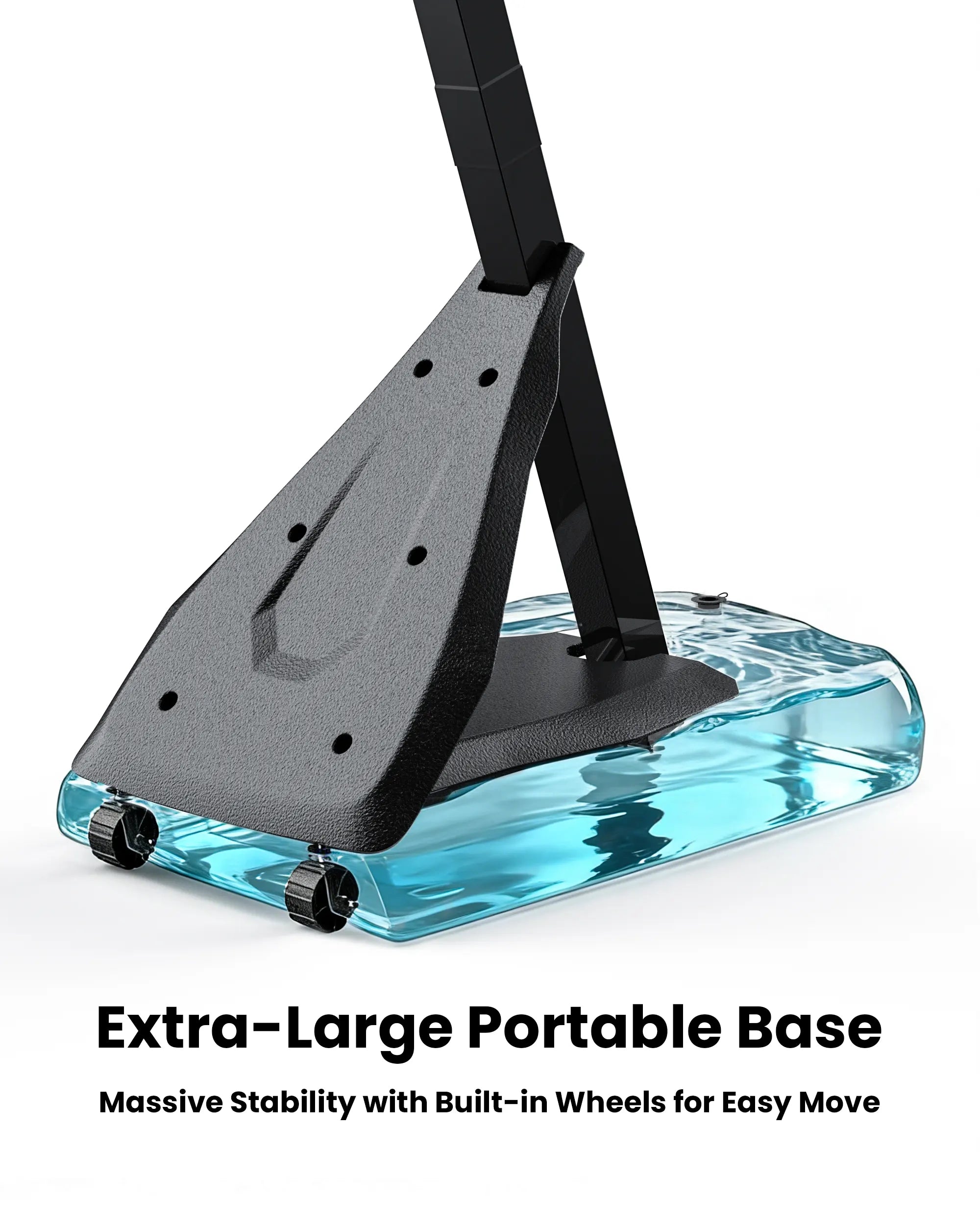 Titan Flex 60" Portable Basketball Hoop with Backboard