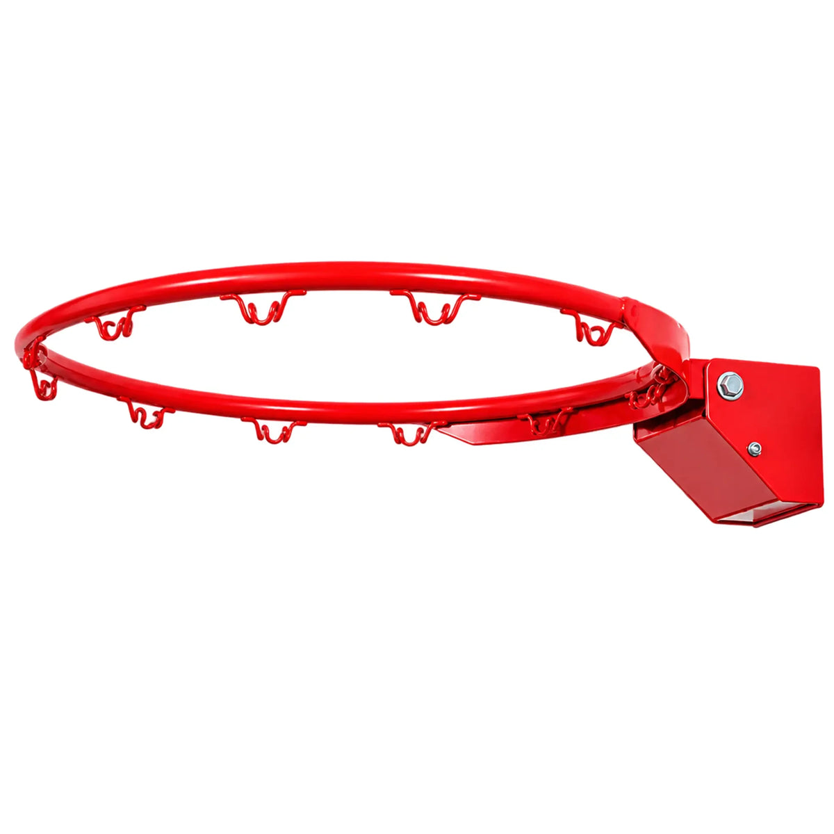 18" Heavy-Duty Breakaway Basketball Rim - Red - rim only