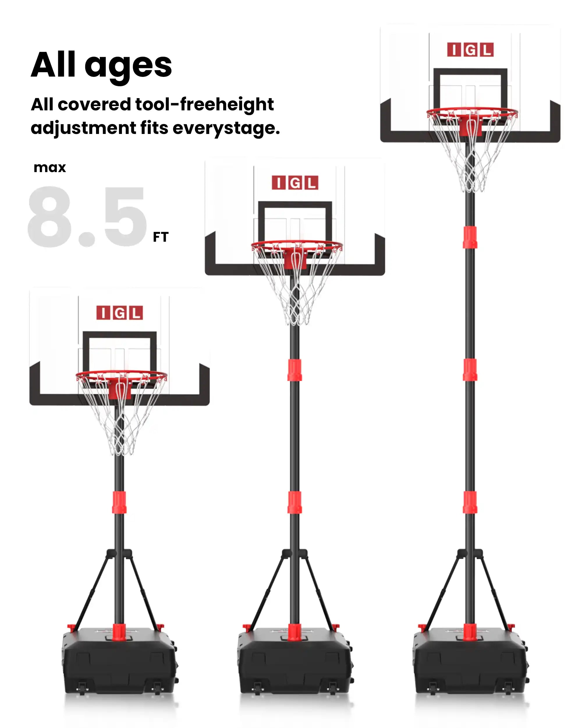 IGL Travel Hoop™ | Ultimate Portable Youth System