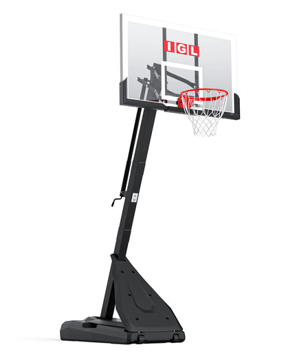 Titan Flex 54" Portable Basketball Hoop with Backboard