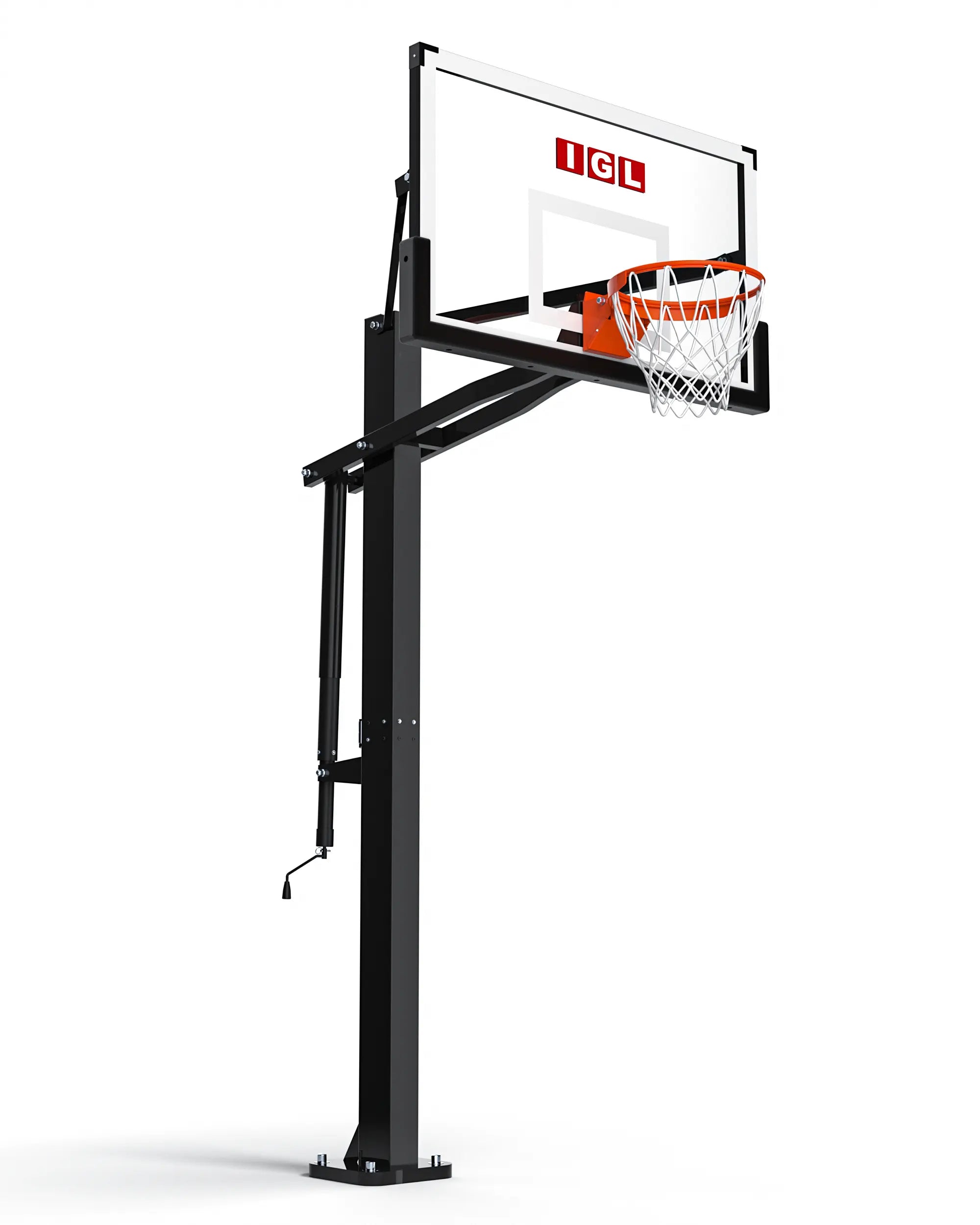 Titan Elite 60" In-Ground Basketball Hoop with Square Tube