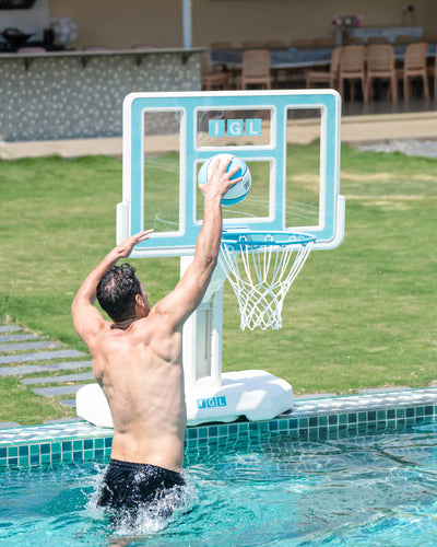 DUNKSPLASH ELITE PLUS 44" Poolside Basketball Hoop