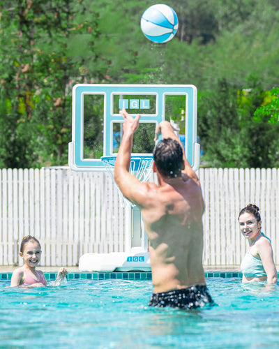 DUNKSPLASH ELITE PLUS 44" Poolside Basketball Hoop