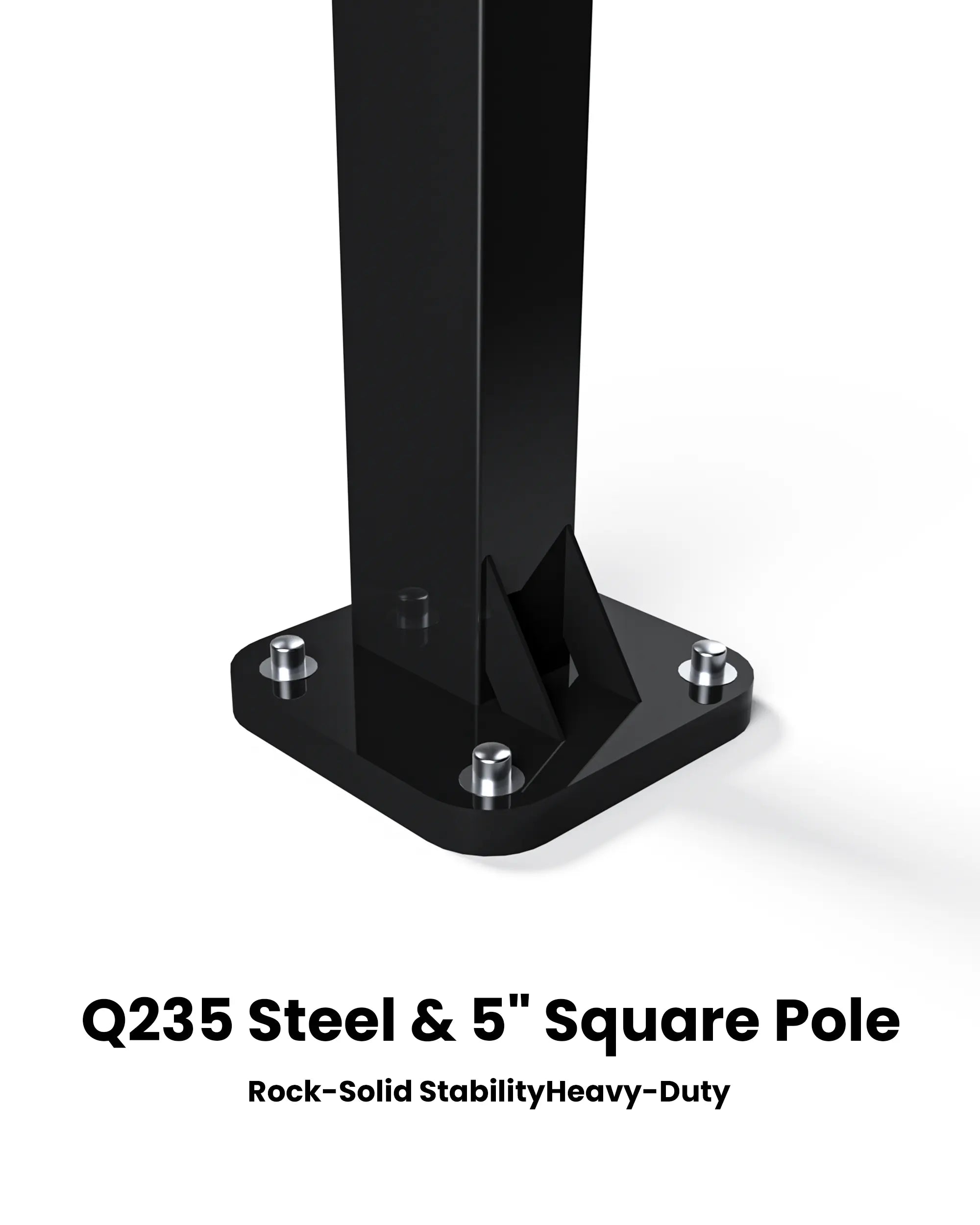 Titan Elite 60" In-Ground Basketball Hoop with Square Tube