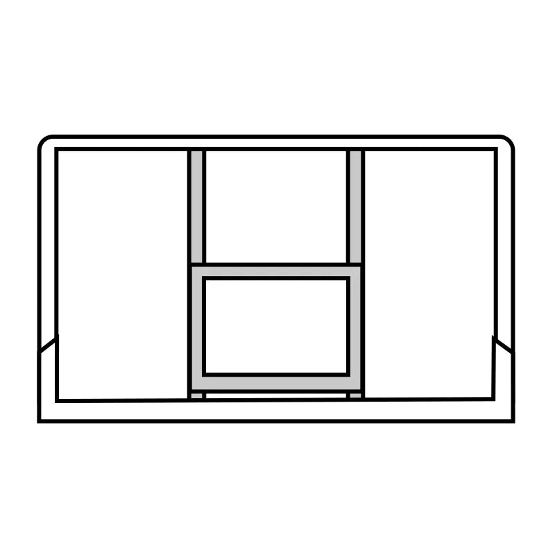 48" PC Backboard