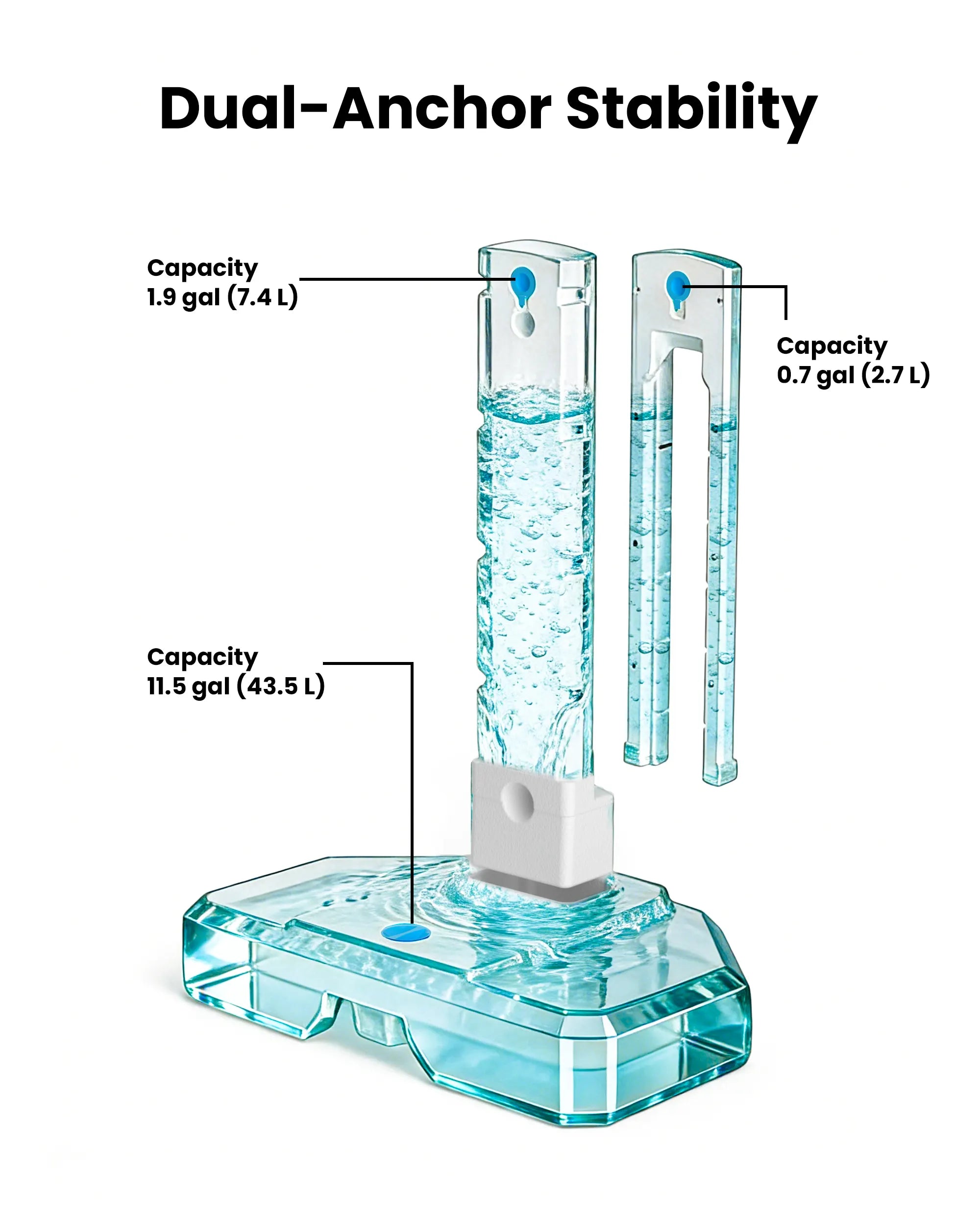 DunkSplash Duo – Volleyball Net & Pool Basketball Hoop 2 in 1