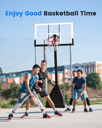 Titan Flex Portable Basketball Hoop with Backboard