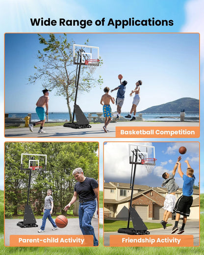 IGL FLEX 44 Portable Basketball Hoop