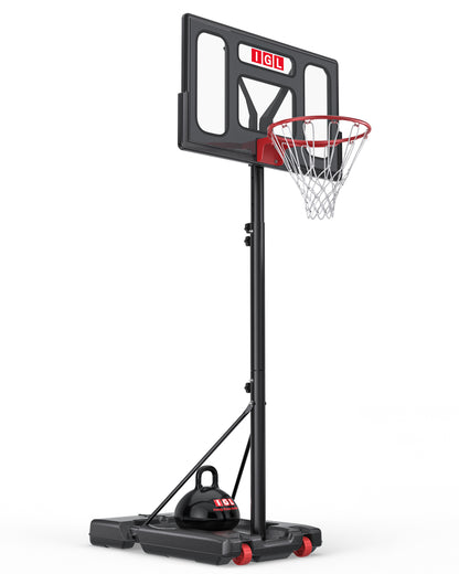IGL Flex Family 40", Black backboard, studio shot on white background.