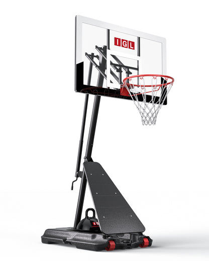 IGL Flex Pro 48", White backboard, studio shot on white background.