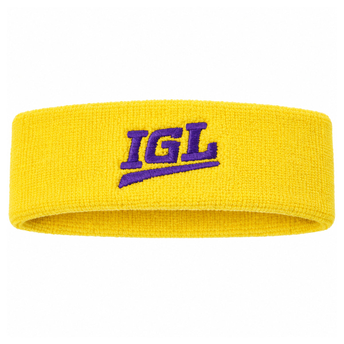 IGL headband, yellow