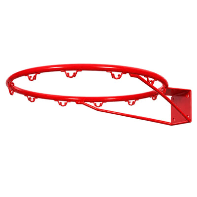 18" Spring Basketball Rim - Red - rim only